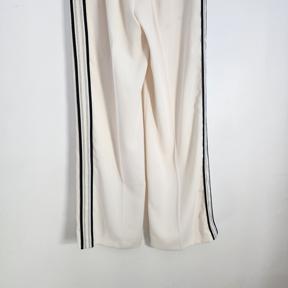 Cream Wide-Leg Trousers Zara Size M nwt - Picture 11 of 13